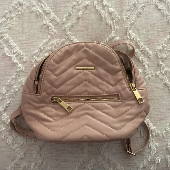 Aldo | Bags | Baby Pink Aldo Mini Backpack | Poshmark